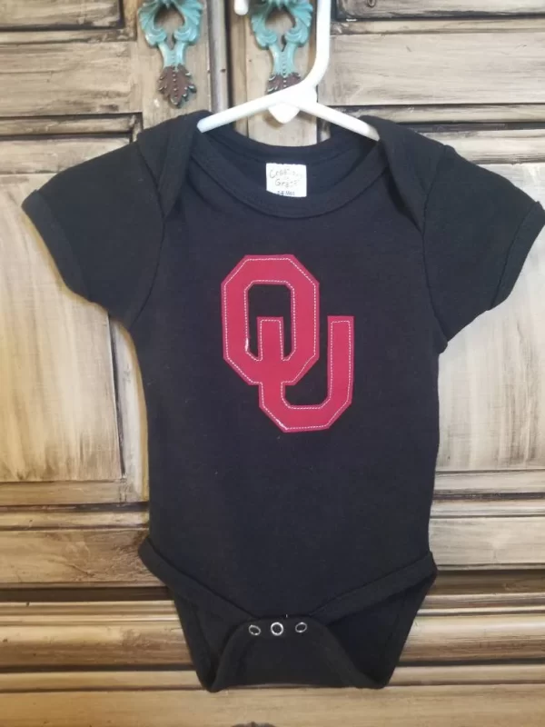 Personalized OU Sooners Onesie, Officially Licensed - Image 3