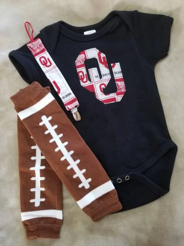 OU Sooners Onesie, Officially Licensed - Image 2