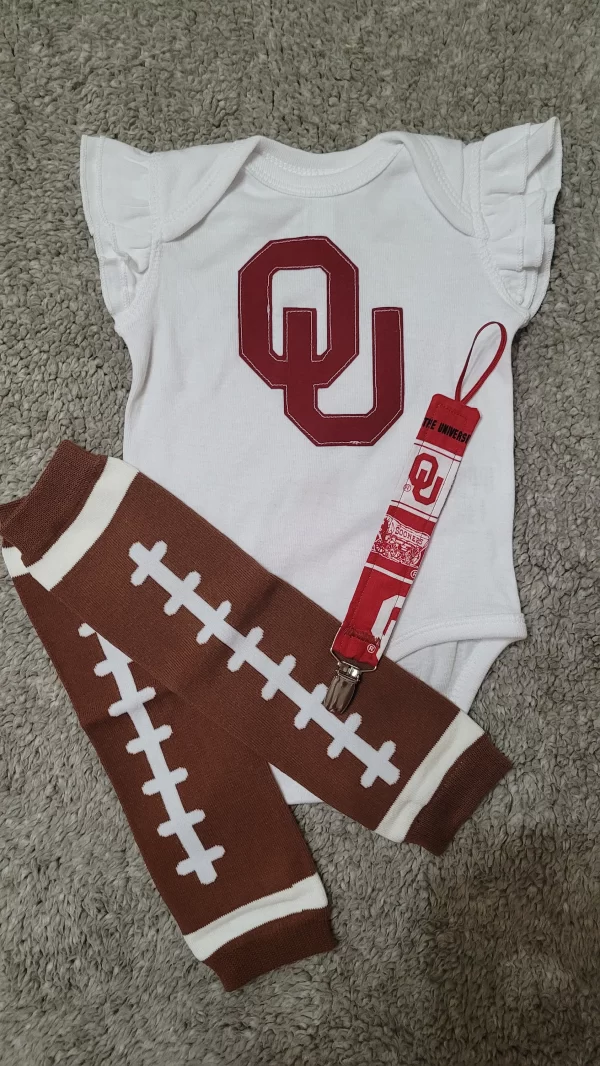 OU Sooners Onesie, Officially Licensed - Image 2